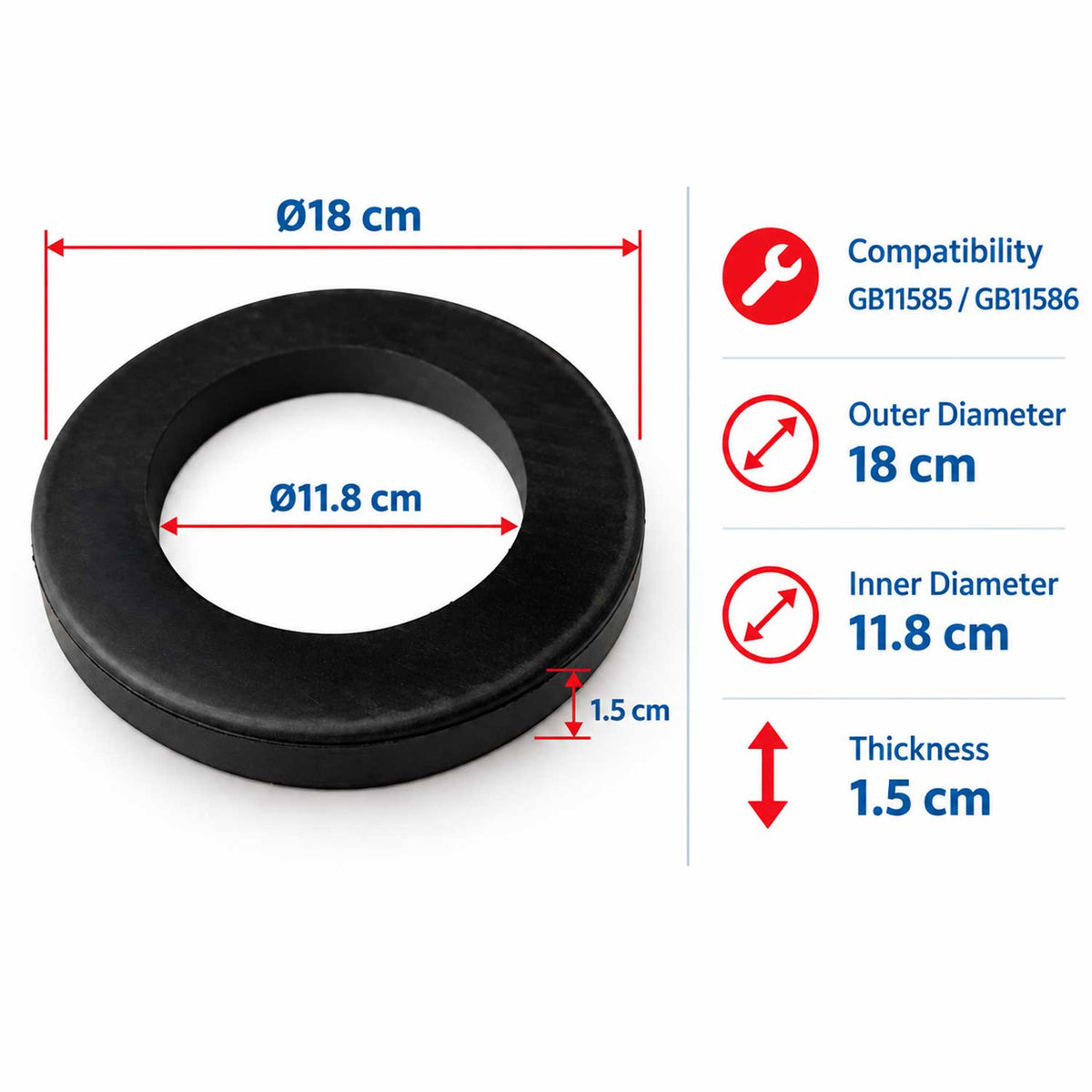 Pezzo di ricambio per cric pneumatico GB11585 - GB11586 3,5 tonnellate, Gebo Tools