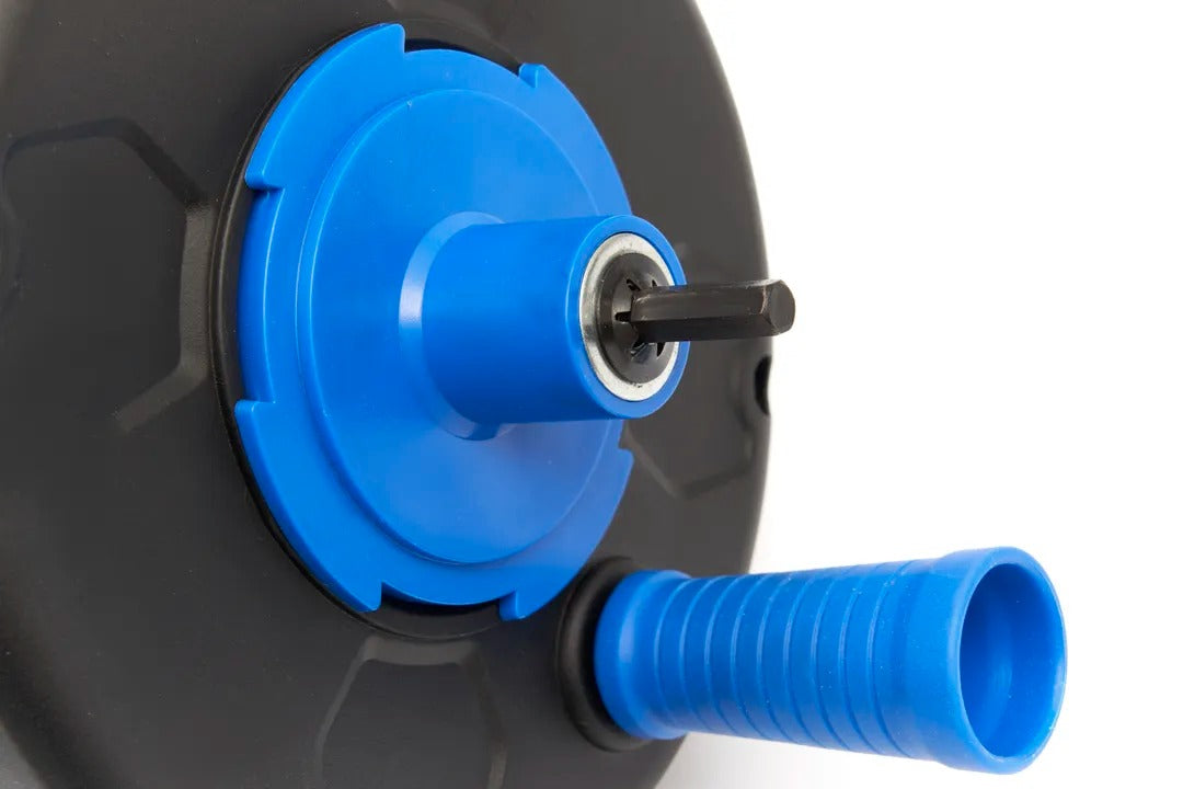 Trivella di scarico, spirale per la pulizia dei tubi sonda sturatubi, 7,5 m, utensili per la rimozione di zoccoli di scarico a serpente per impianti idraulici, con manovella, per tubi diametro 30–50 mm, Hbm Olanda