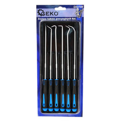 Set 6pz attrezzi ganci per rimozione guarnizioni anelli O-ring paraolio kit, set di ganci per guarnizioni O-ring, Geko
