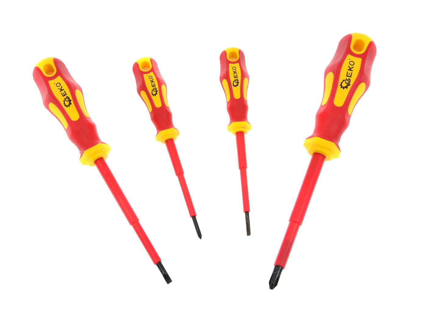 Set cacciaviti da 4 pezzi certificati VDE, punte a taglio e PH, rilevatore di elettricità, cacciavite elettrico a induzione, Geko