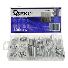 Kit assortito di molle a compressione, diverse dimensioni, 200 mini molle per riparazioni