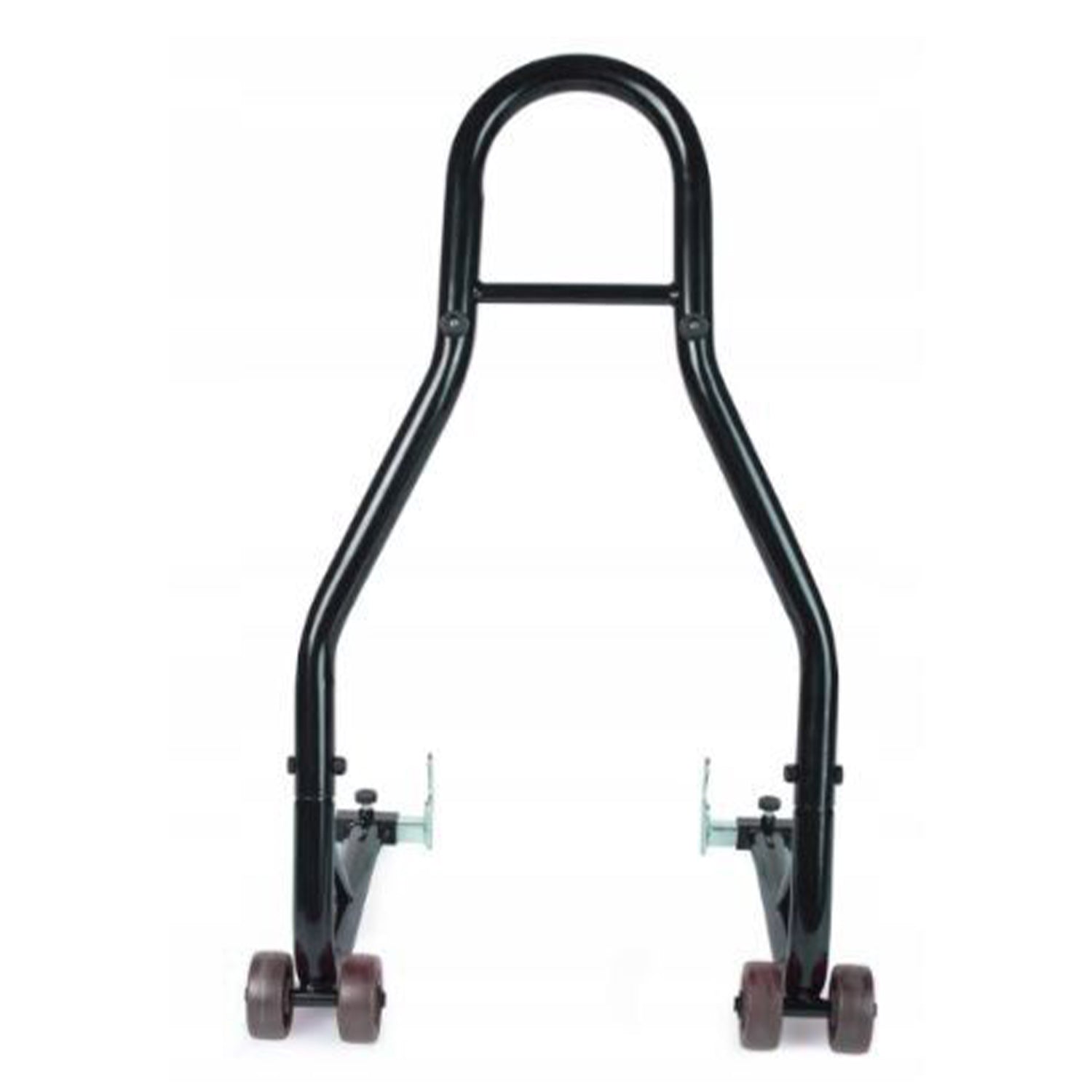 Cavalletto moto carico massimo 250 kg, bloccaggio ruota moto per pneumatici anteriori e posteriori, cavalletto alzamoto