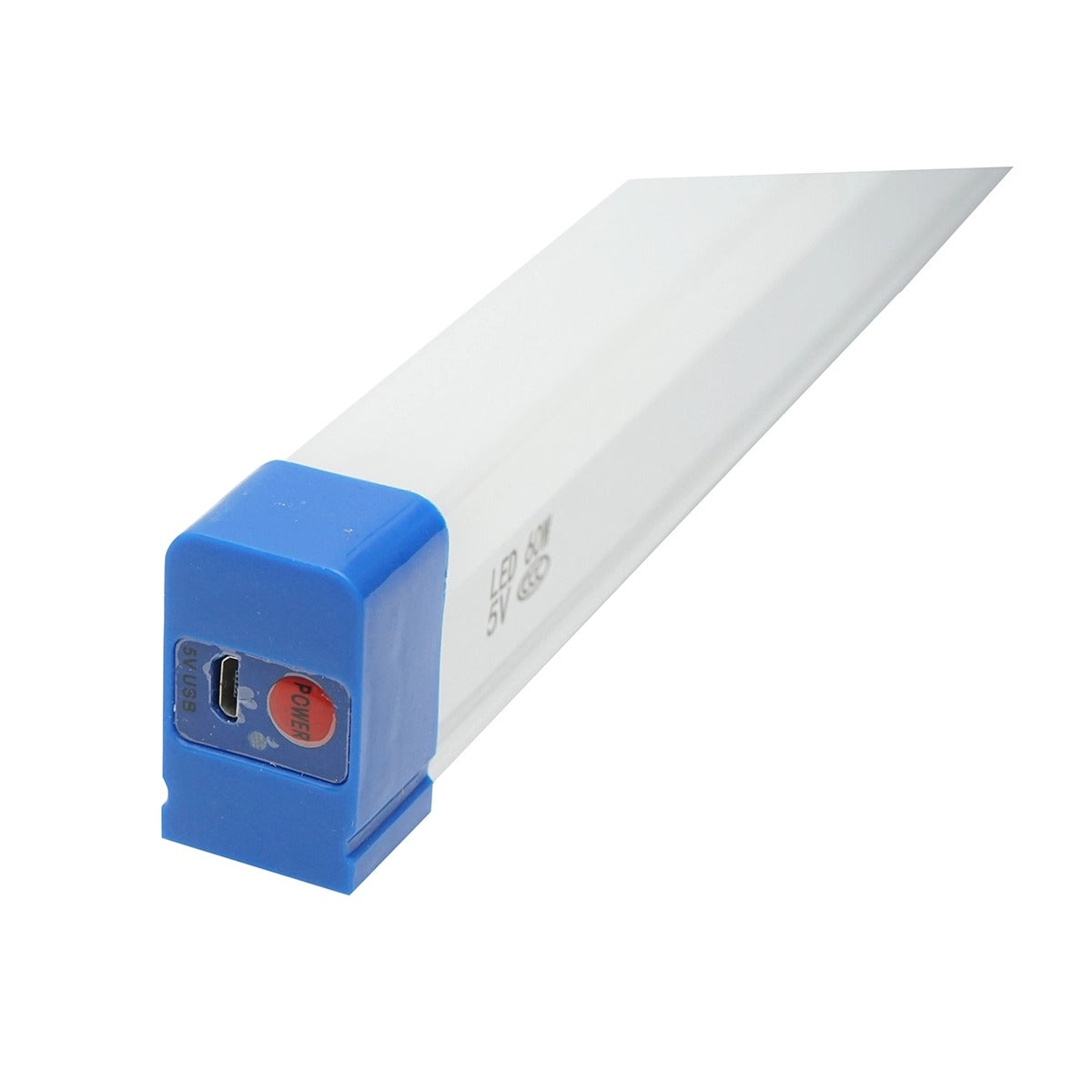Luce LED, 60w 6500k magnetica ricaricabile, luce LED sottopensile lampada per officina, casa, 3600mah 520 x 23 x 38 mm ip20