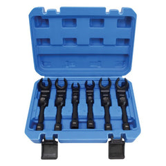 Set di chiavi a bussola per iniettore diesel, set 6 chiavi poligonali aperte per raccordi carburatori iniettori, 3/8