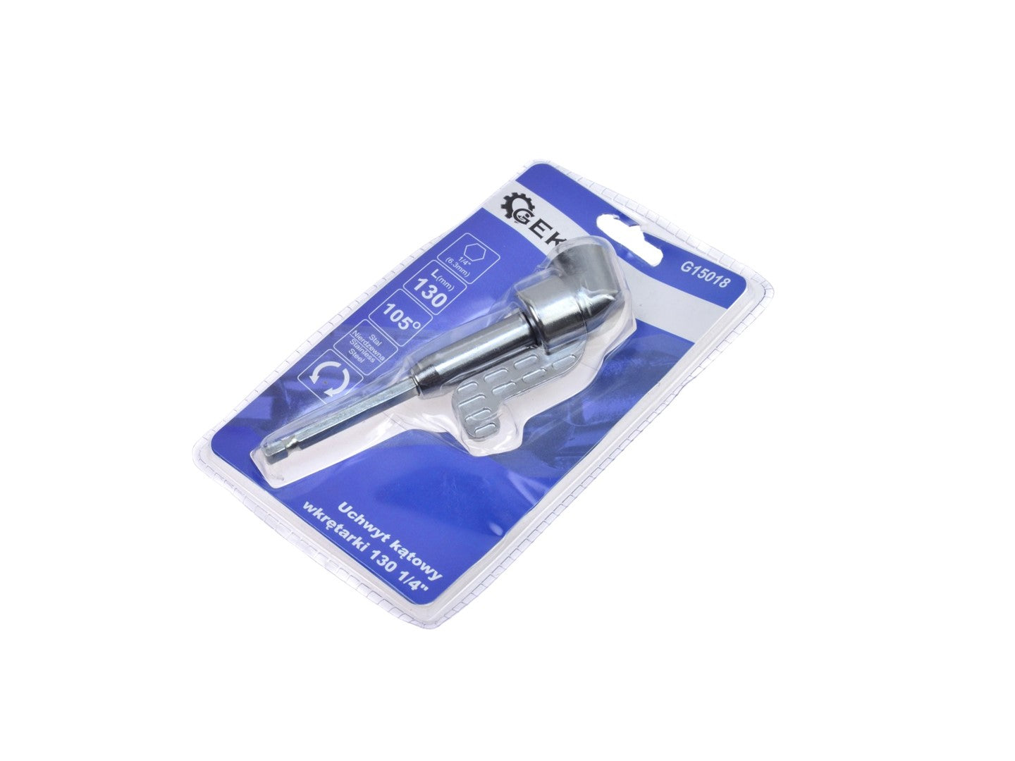 Prolunga flessibile per inserti esagonali a 90° 1/4''