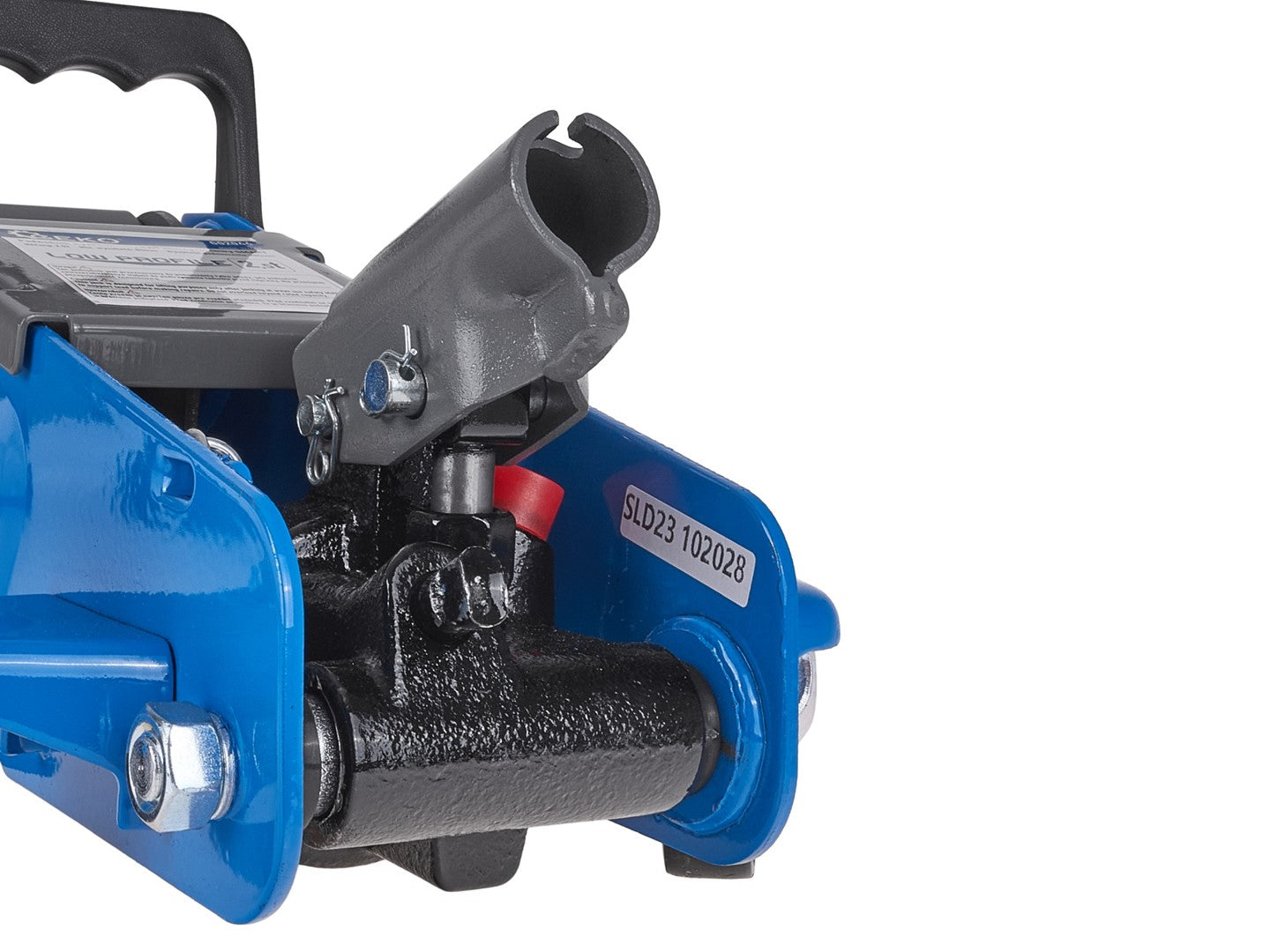 Cric sollevatore auto, martinetto idraulico professionale a carrello con profilo ribassato, 2,5 t Geko