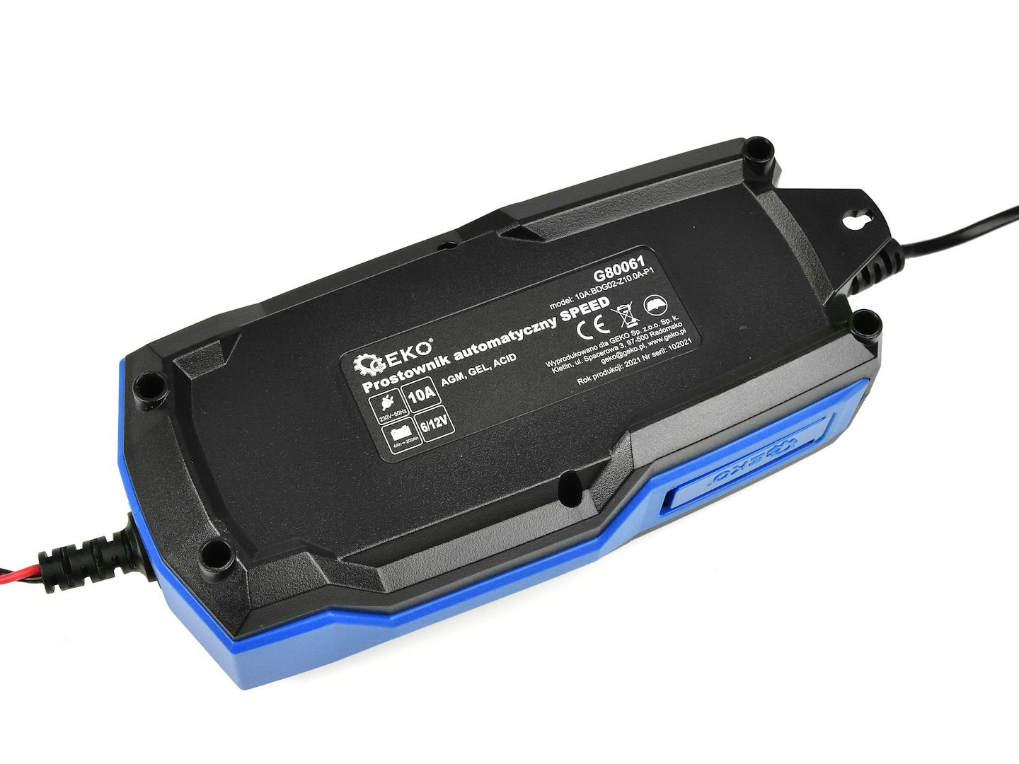 Caricabatterie auto automatico con display LCD 6/12V 10A , avviatore per batterie auto 4-200 Ah