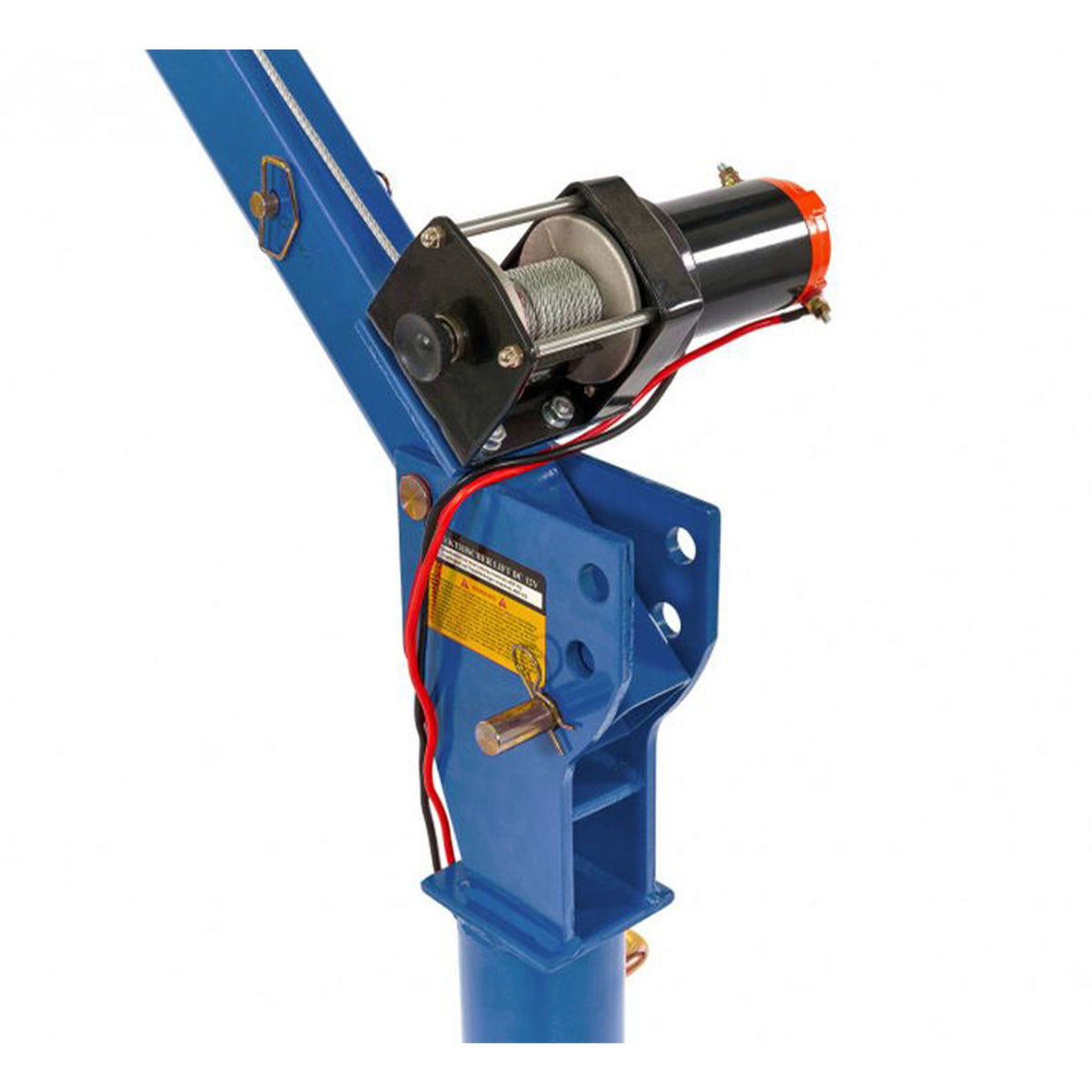 Gru idraulica per piattaforme auto, braccio estensibile, gruetta per pick up con verricello, 500 kg Hbm Machines