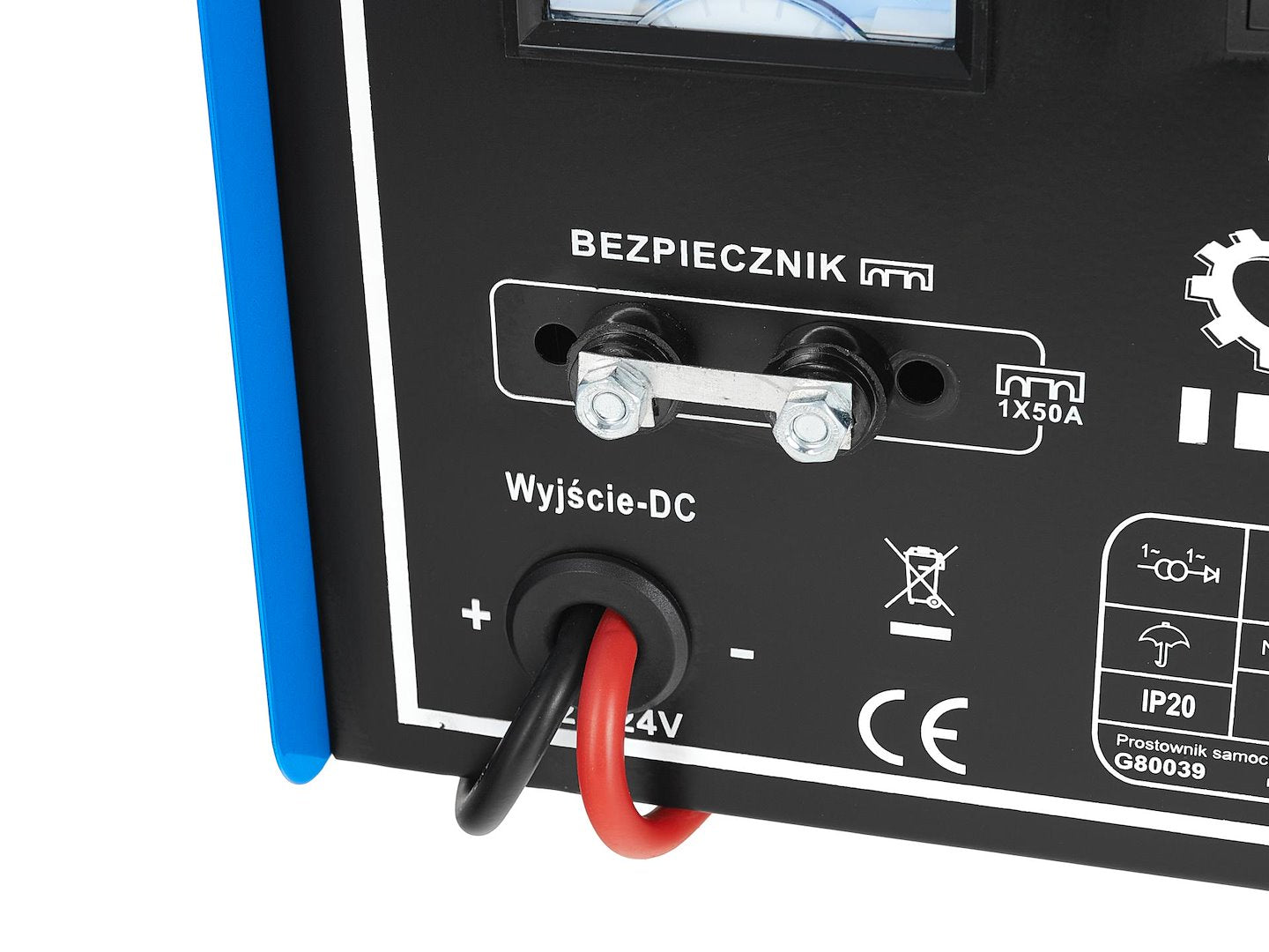 Caricabatterie auto 12/24V GZL-50 28/25A con ricarica rapida,avviatore per batterie auto 40-400Ah Geko