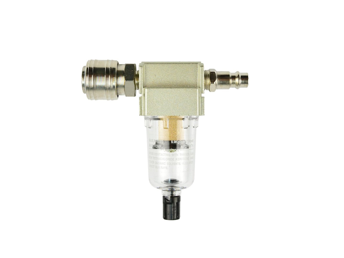Filtro aria con separatore di acqua e condensa 1/4" , filtro aria compressa ,  separatore acqua aria compressa Geko