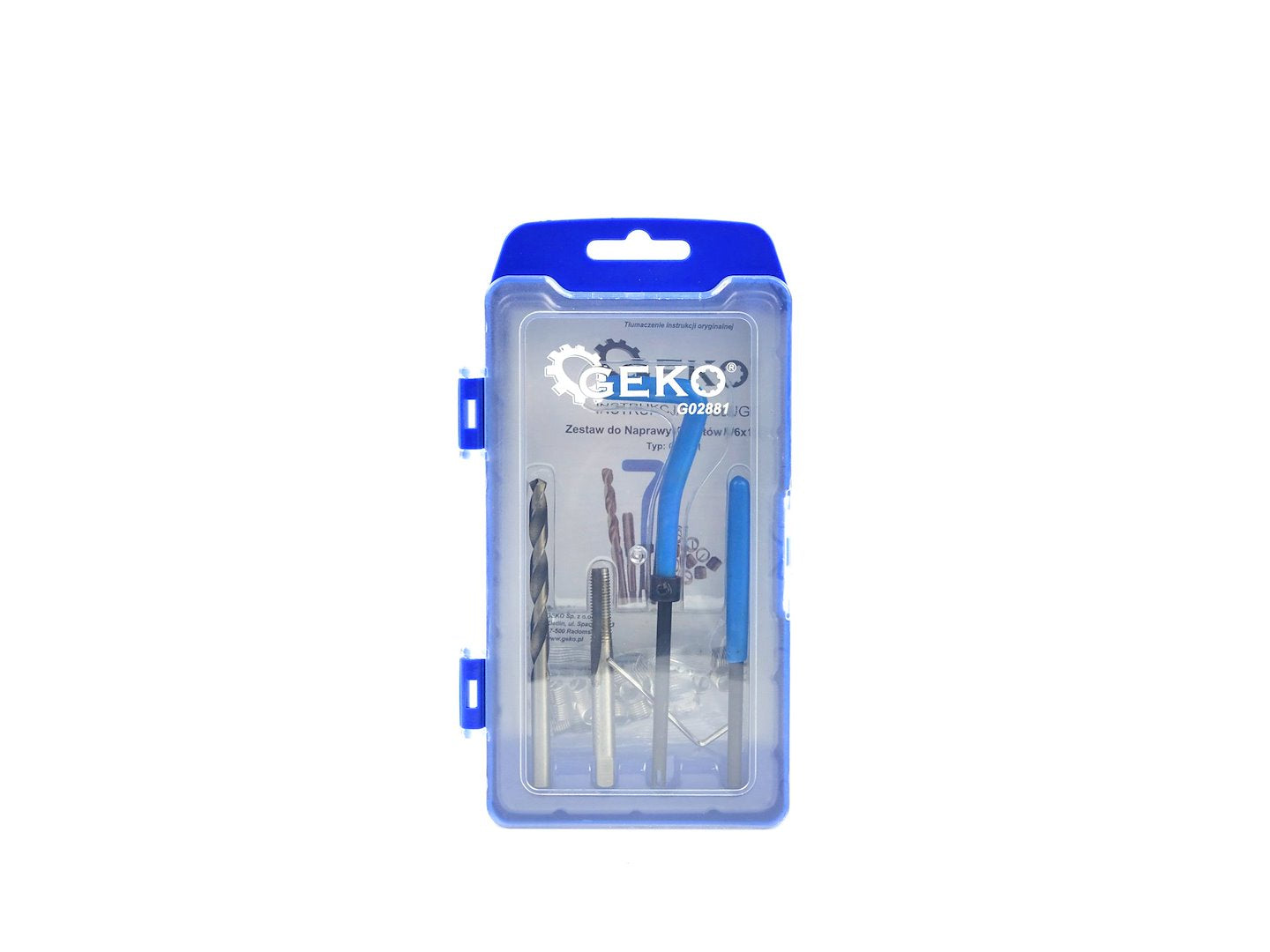 Kit di riparazione per filetti M6 x 1,0 Geko