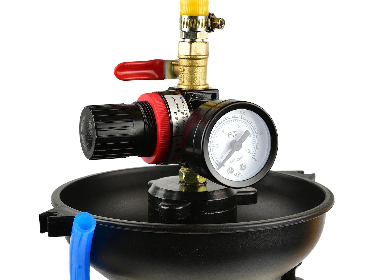 Pompa pneumatica per cambio e riempimento olio motore, trasmissione, cambio, differenziale, ATF 8 litri