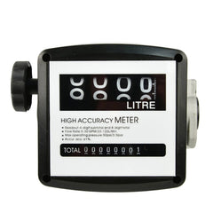 Contatore per pompa gasolio diesel 3,5 bar 20-120 l / min, tolleranza 1%, indicatore flusso