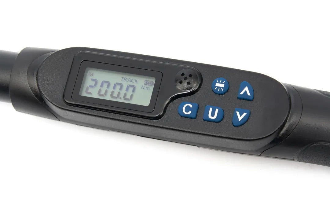 Chiave dinamometrica digitale da 1/2", chiave dinamometrica elettronica 10–200 Nm, precisione di coppia a doppia direzione