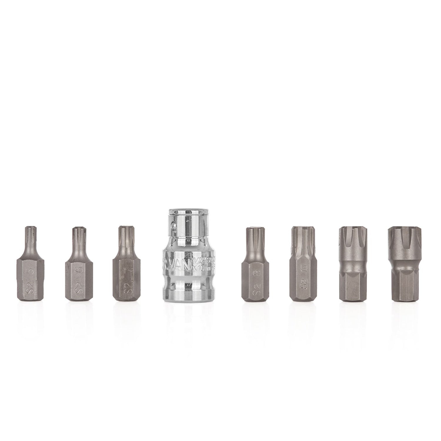 Set di chiavi a bussola Ribe M5-M14 con adattatore - set di chiavi a bussola, 8 pezzi Geko