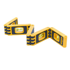 Livella a bolla pieghevole, livella multifunzione, livella a bolla di facile lettura, scala a bolla, tubo angolare, misurazione multiangolare flessibile, 60 cm Hbm