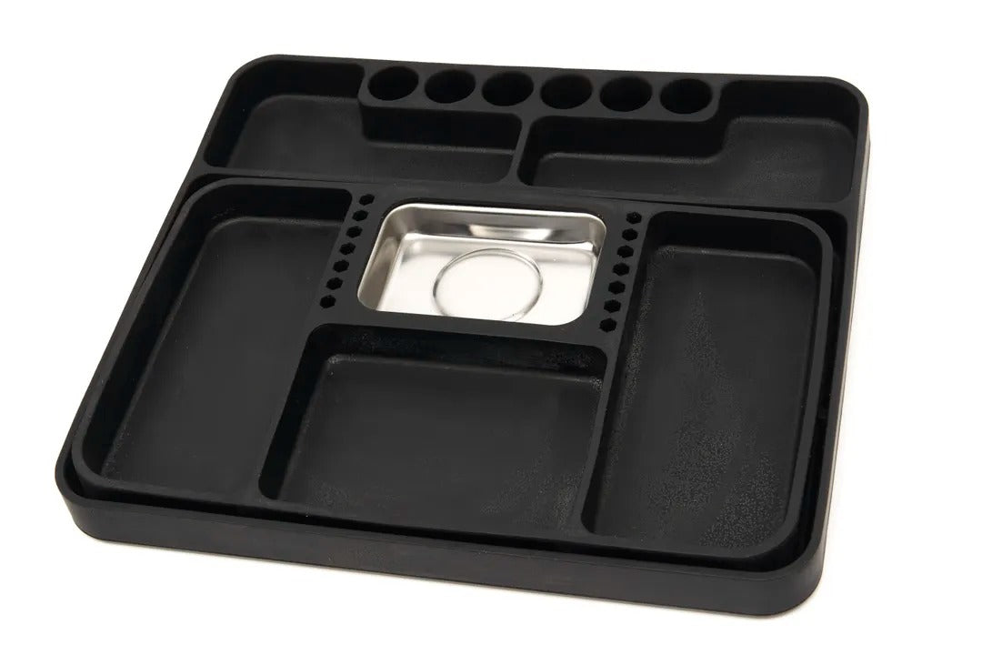 Set organizer magnetico, 272 x 240 x 25 mm vassoio di immagazzinaggio magnetico per presa degli attrezzi, cassetto, cassetta degli attrezzi, 2 pezzi Hbm Olanda