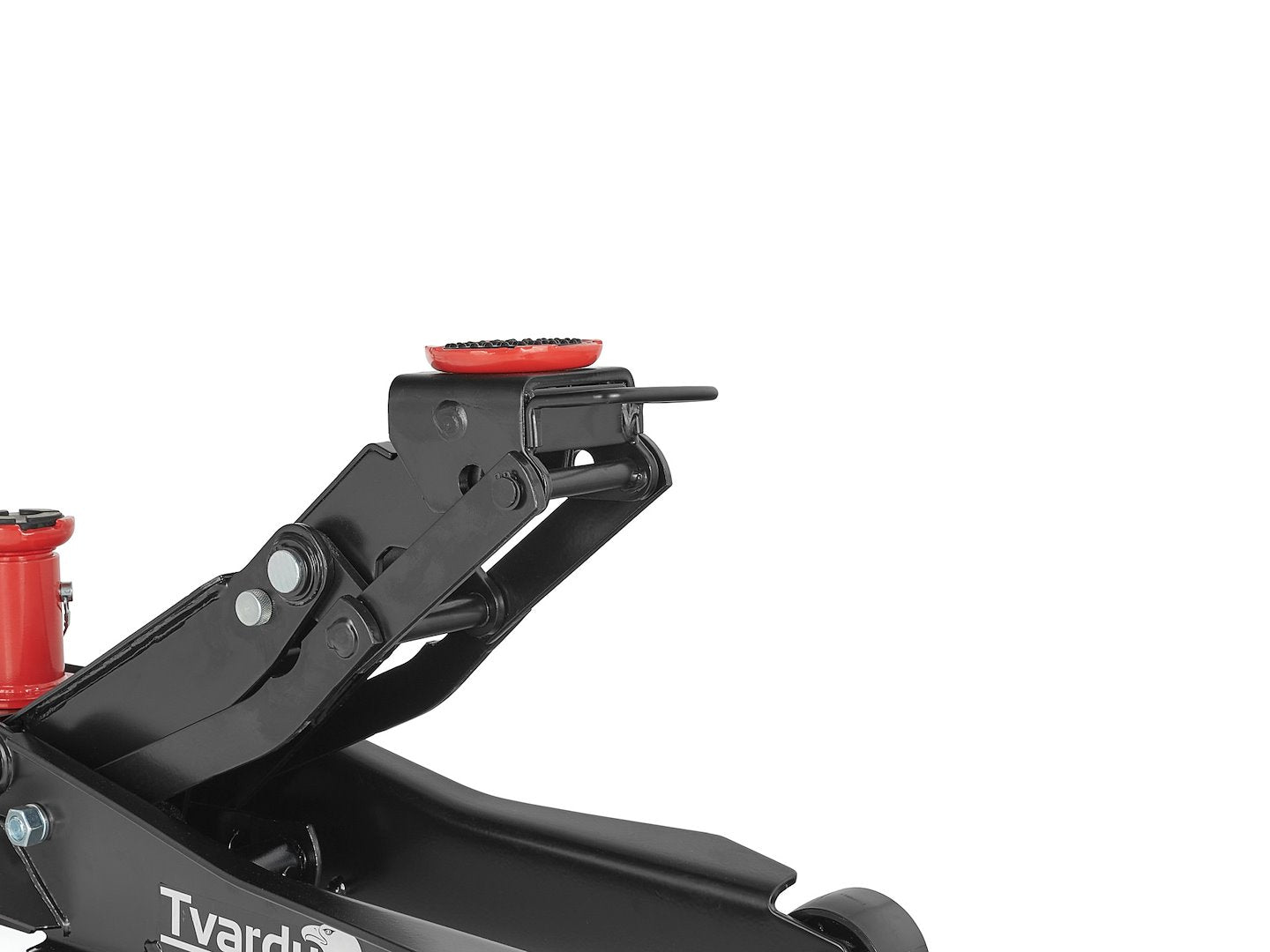 Cric sollevatore auto, martinetto idraulico professionale a carrello con profilo ribassato, 2/3 t, a doppio pistone, altezza di sollevamento 98–760 mm