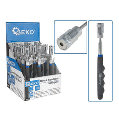 Strumento di raccolta magnetico con luce LED,asta di recupero oggetti magnetica 16-80 cm Geko