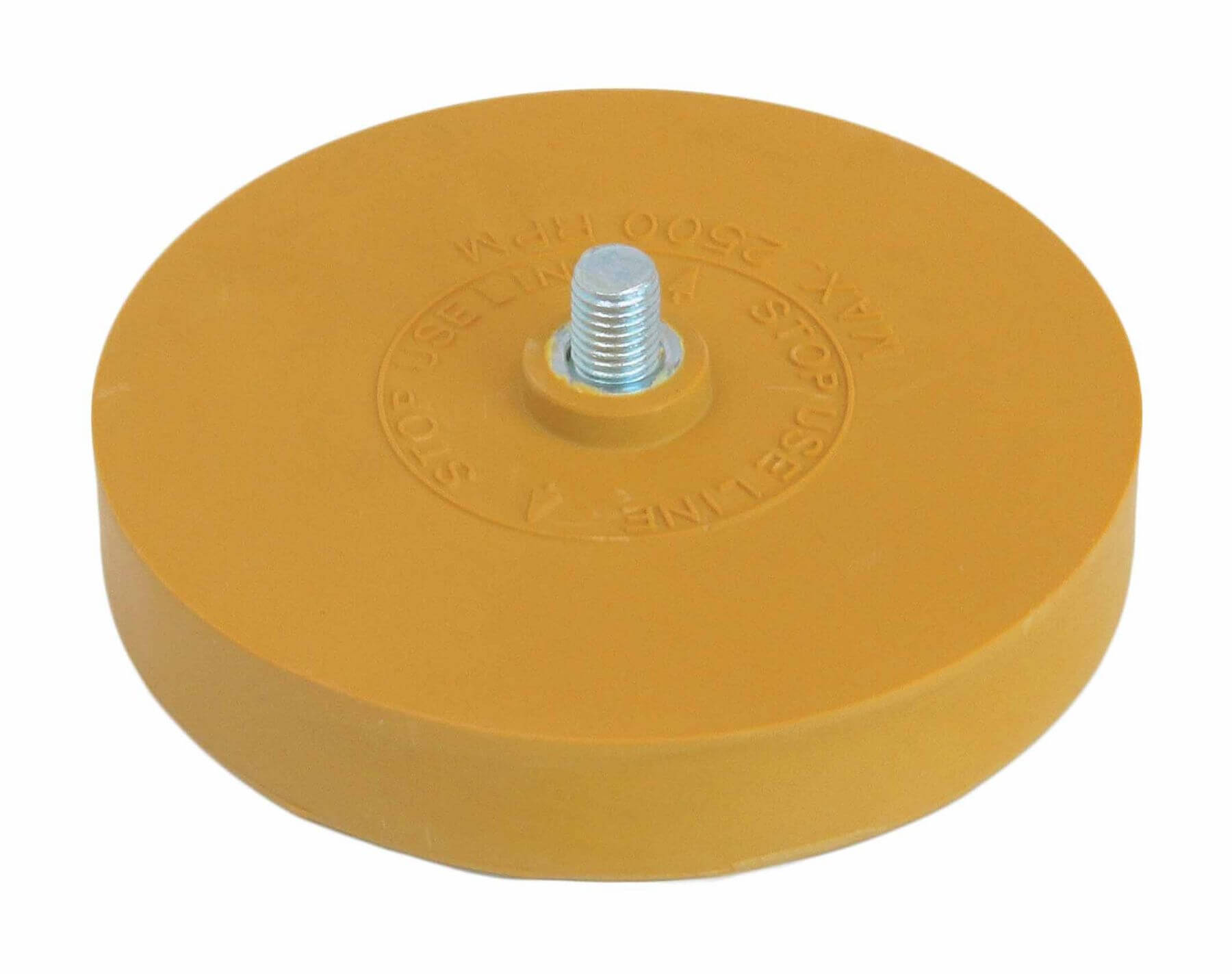 Gomma da cancellare per la rimozione professionale di pellicole e residui di adesivo sul veicolo, auto o moto, ruota-disco di gomma rimuovi adesivi, 88 x 15 mm