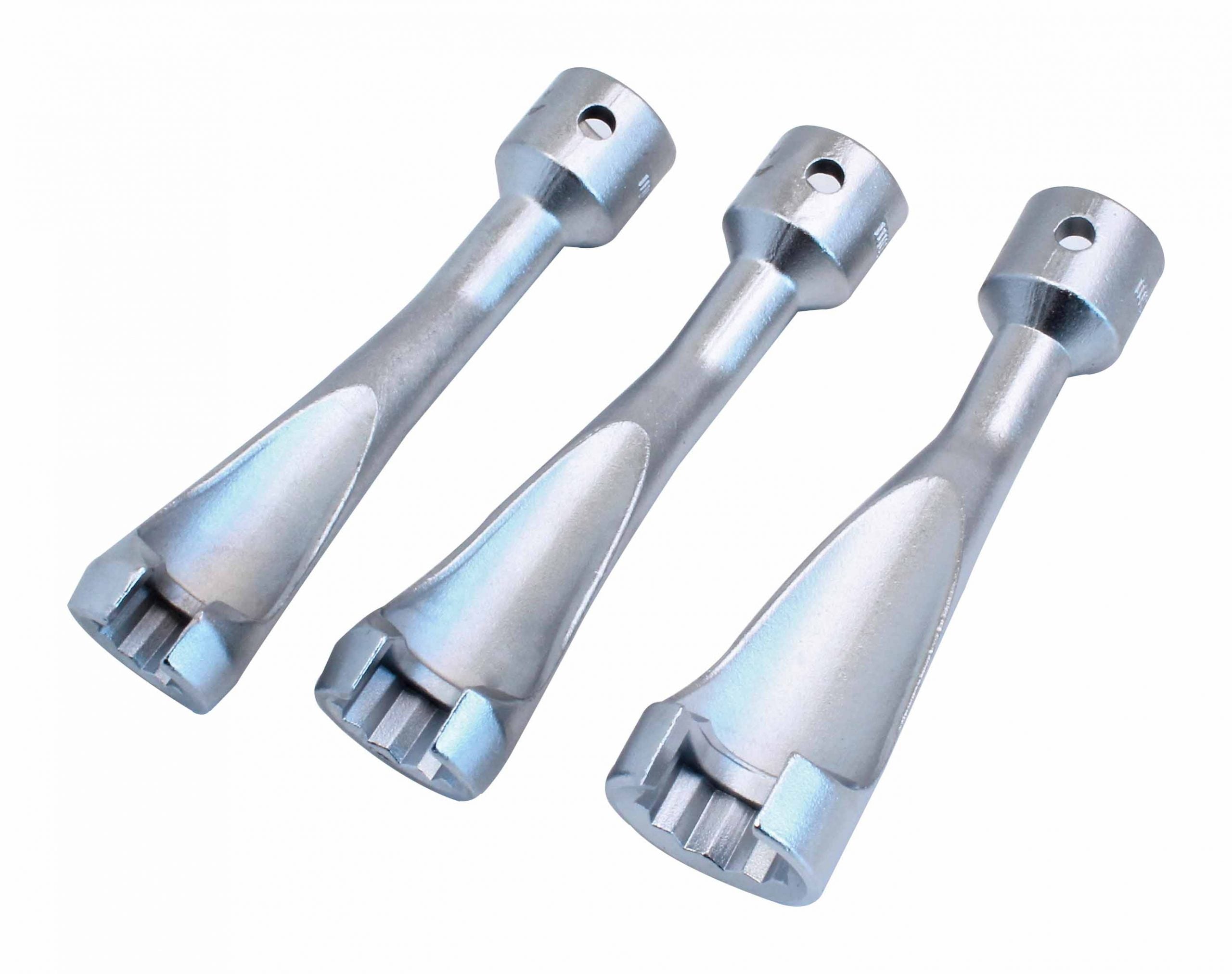 Set di chiavi a bussola per iniettore 3 pezzi 14–17–19 mm BMW Opel Mercedes