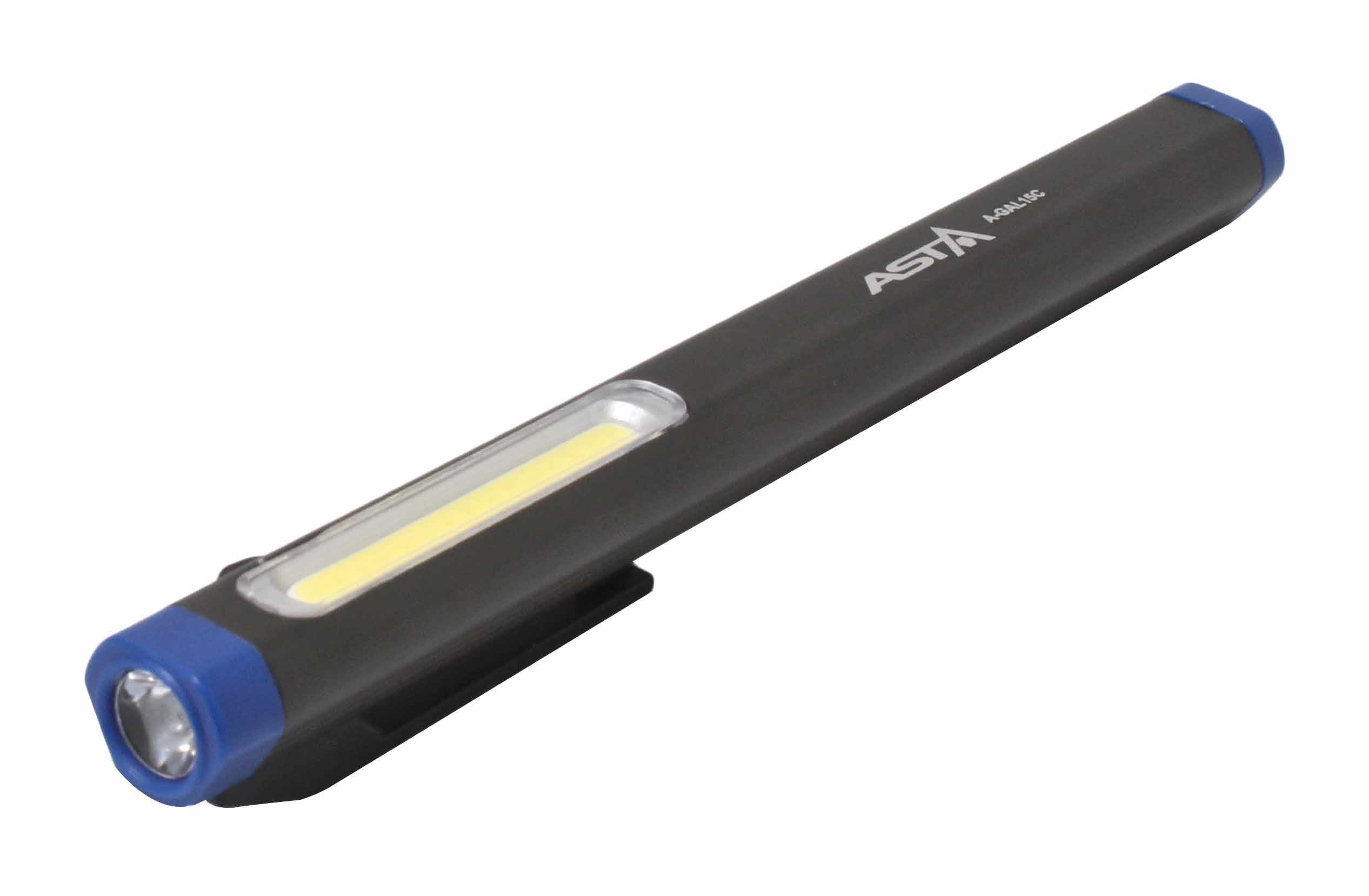 Torcia a penna LED COB, penlight piccola e compatta lampada da officina con potenza luminosa, dimmerabile, con magnete per il fissaggio