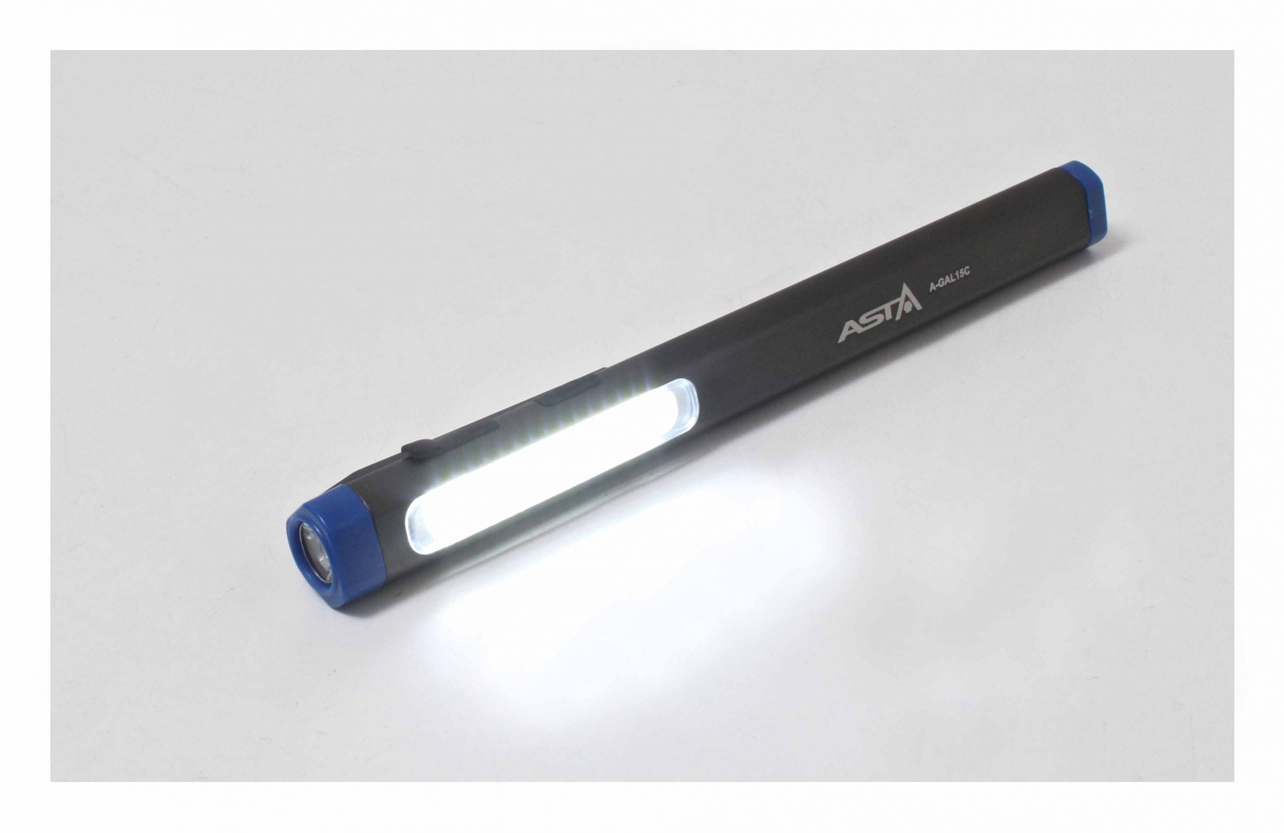 Torcia a penna LED COB, penlight piccola e compatta lampada da officina con potenza luminosa, dimmerabile, con magnete per il fissaggio