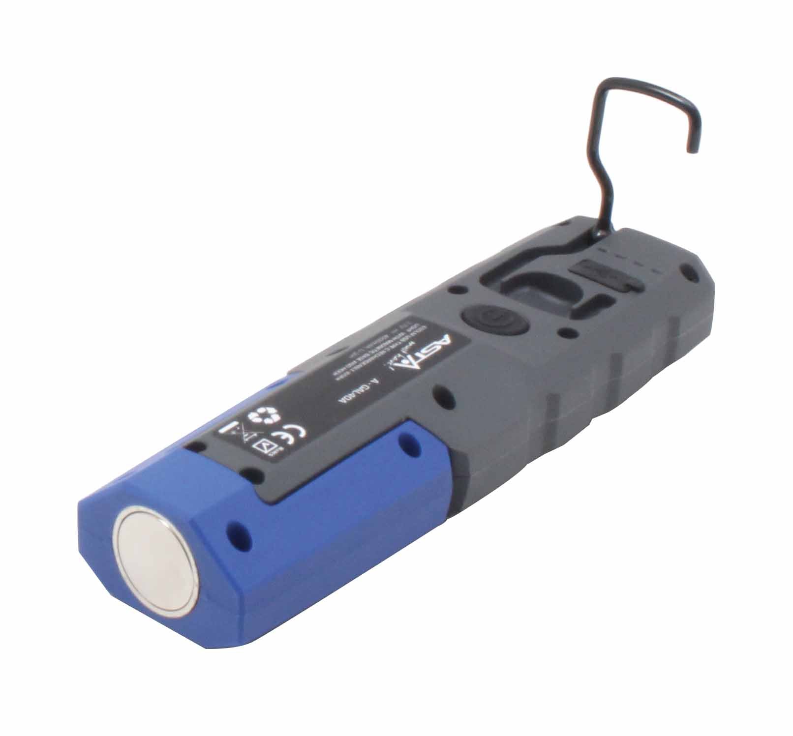 Luce LED COB, magnetica ricaricabile, luce LED lampada per officina, casa, 600 lumen Asta