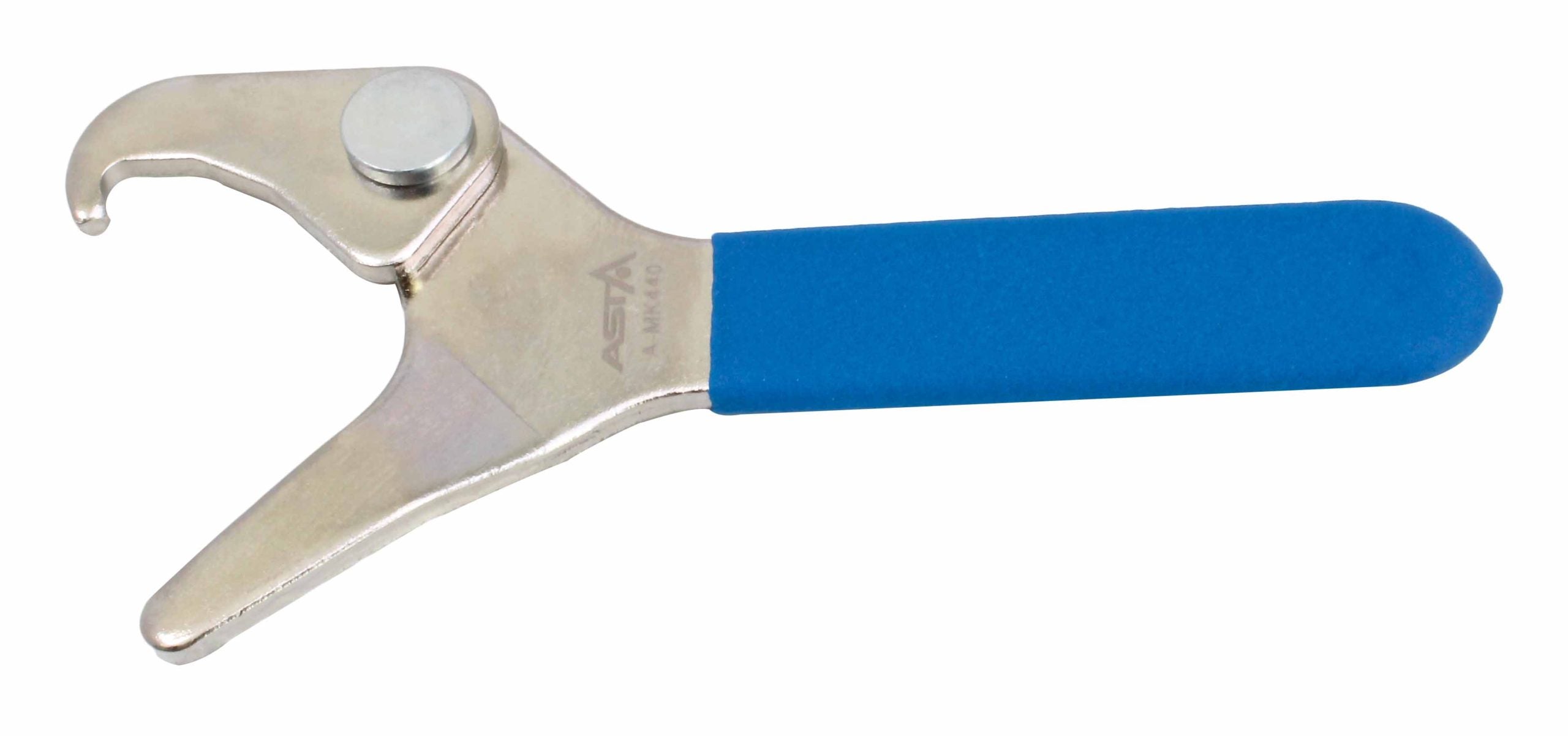 Chiave universale per la regolazione degli ammortizzatori per moto, chiave inglese 1 pz, mascella-ganascia uncinata regolabile 35–75 mm