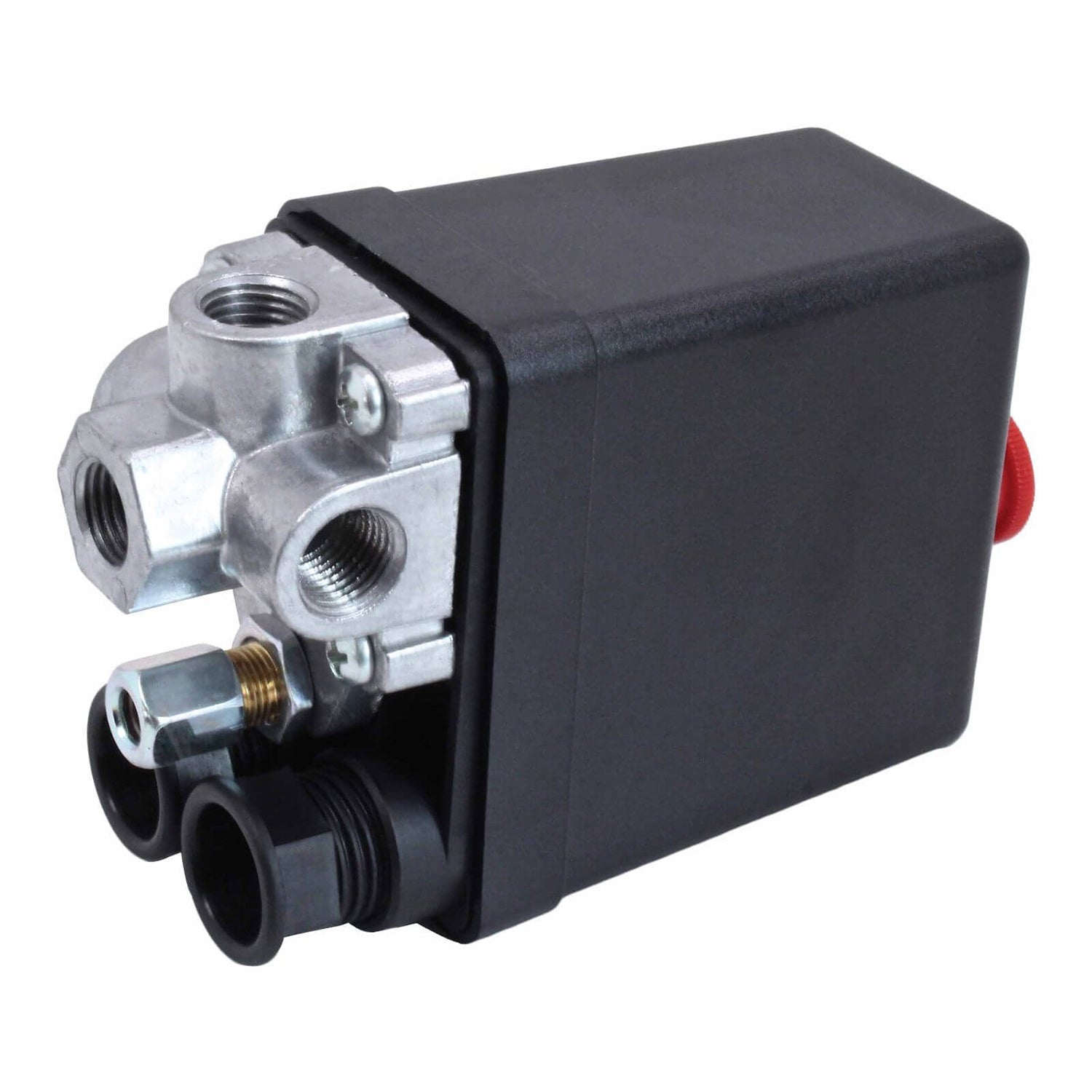 Pressostato compressore aria valvola, compressore d'aria, regolatore di pressione, controllo dell'interruttore pressione regolabile, 220 V