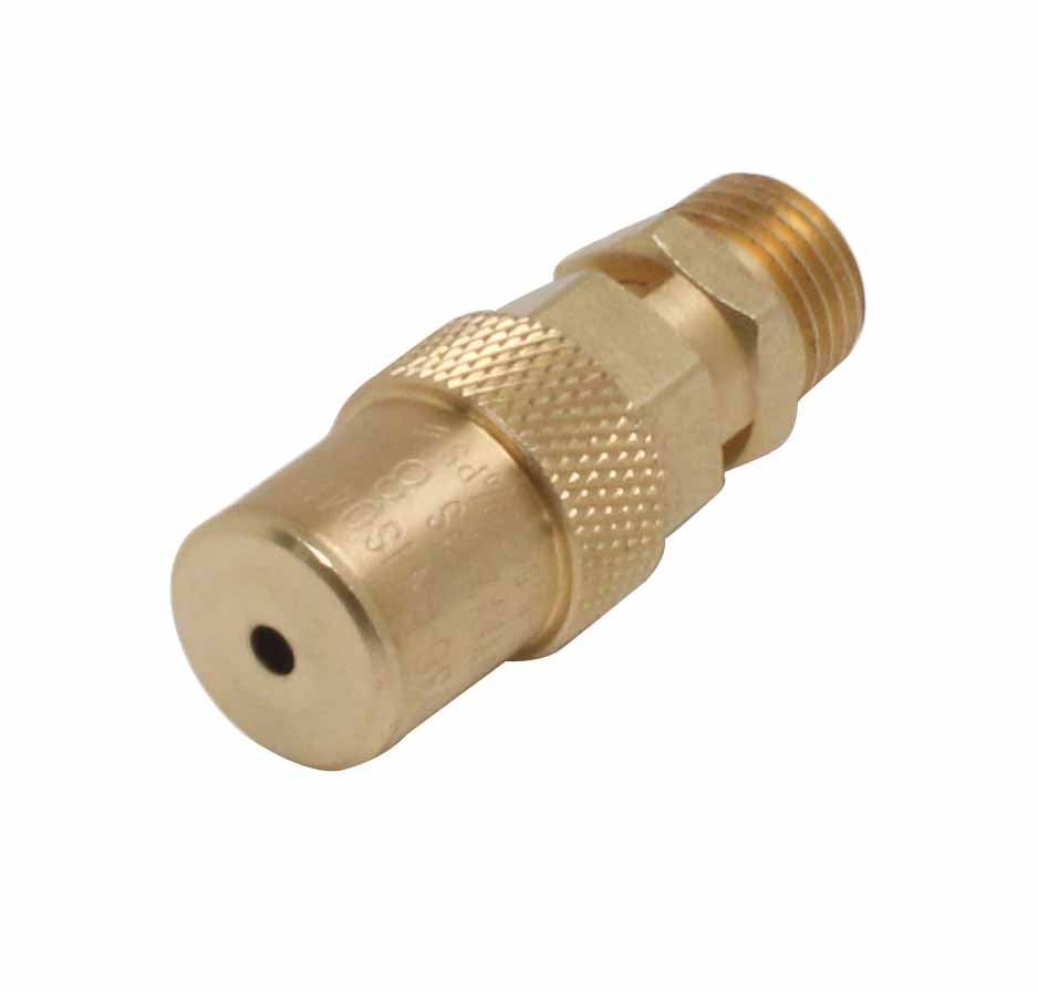 Valvola di sicurezza 1/4" 8 Bar per compressore d'aria