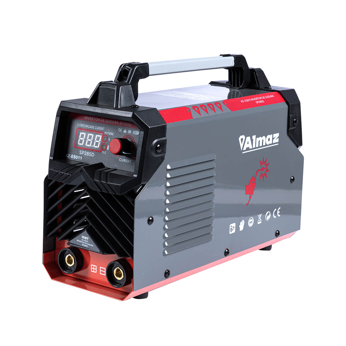 Saldatrice a inverter MMA 285A,saldatrice a elettrodo MMA