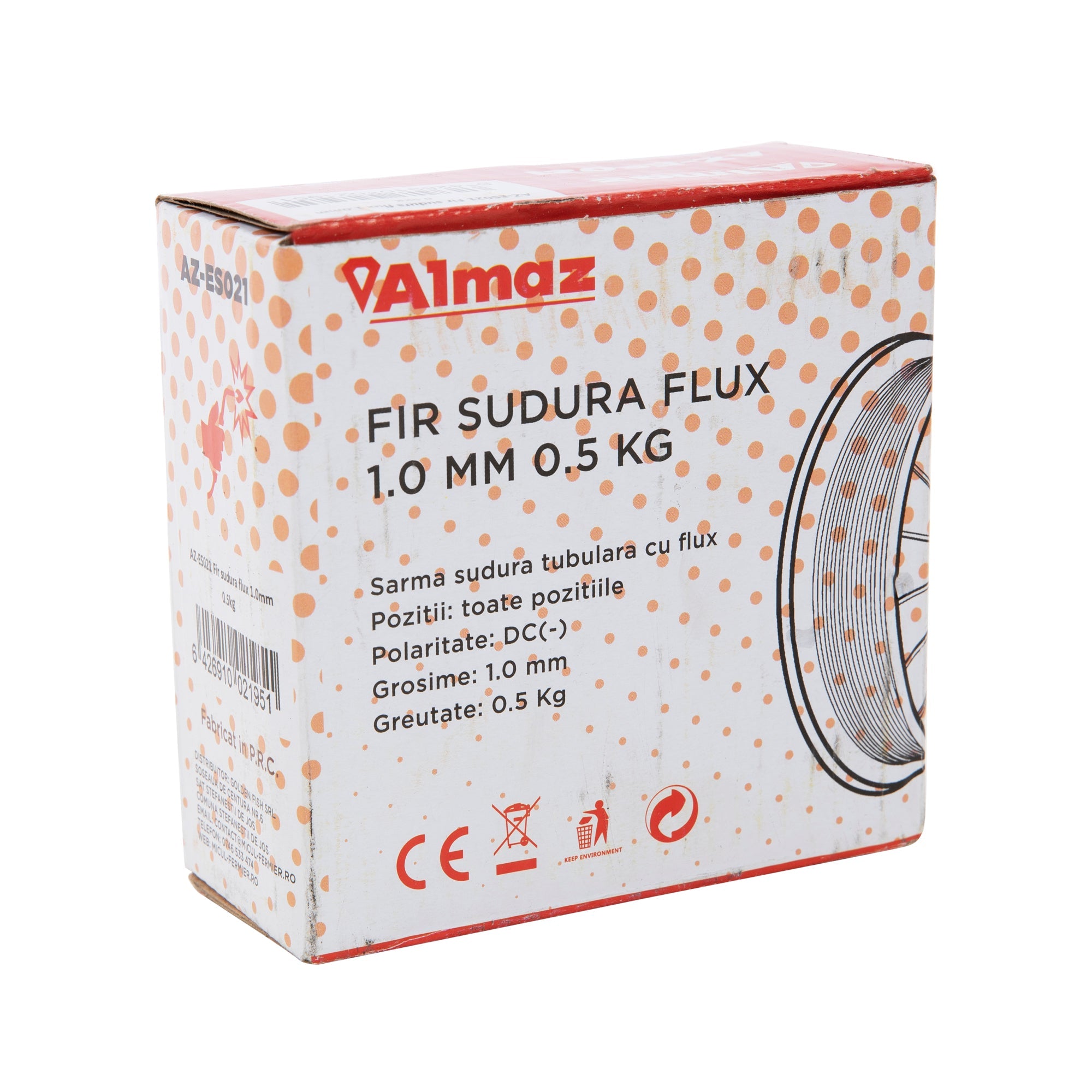 Filo per saldatura flux 1,00 mm 10,5 kg Almaz
