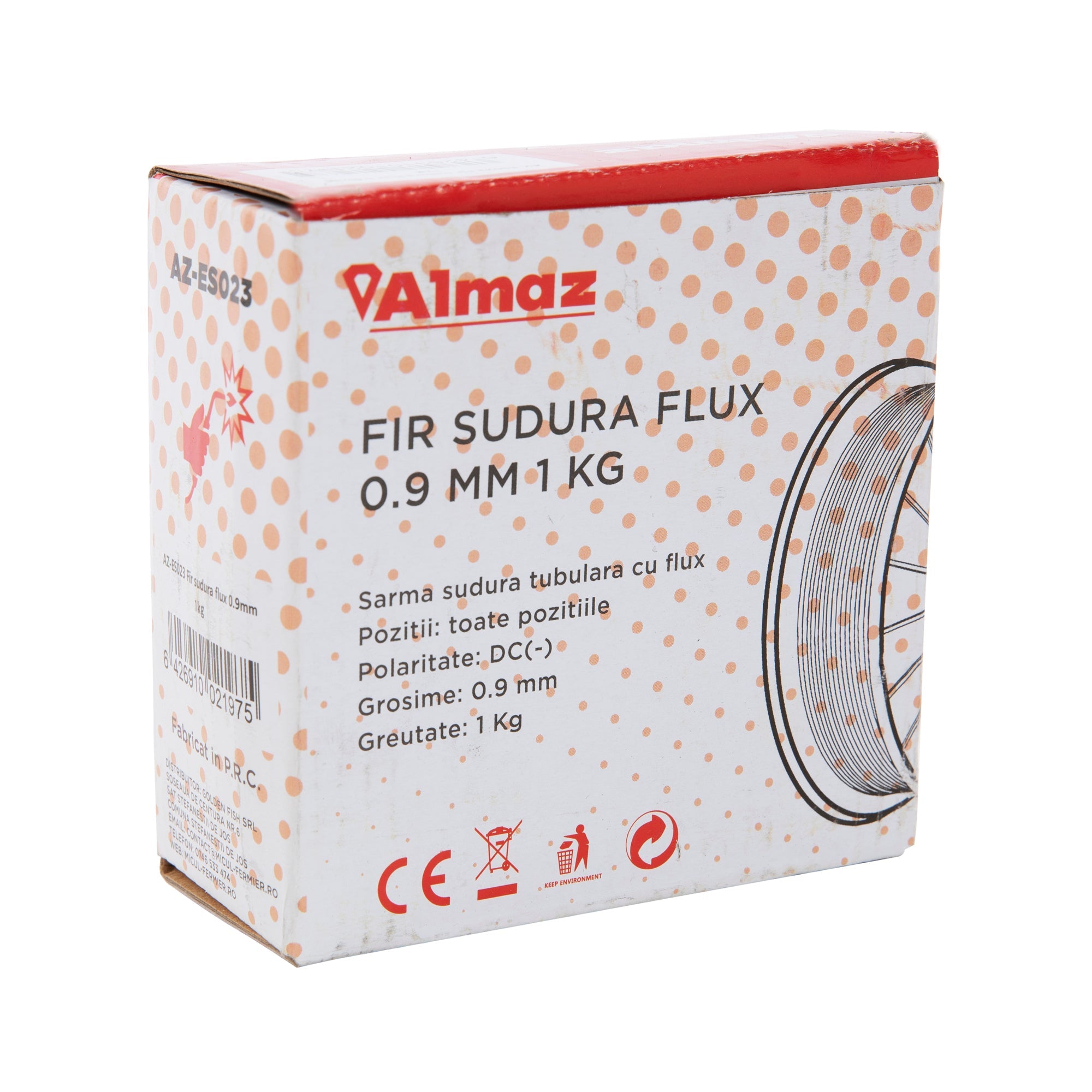 Filo per saldatura flux 0,9 mm 1 kg Almaz