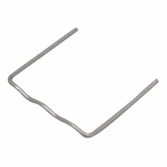 Set 100 graffette caldo, graffette ondulate saldatura, auto paraurti plastica saldatura riparazione cucitrice a caldo, angolo piatto graffette 0.6 mm, in acciaio inox, per saldatura plastica