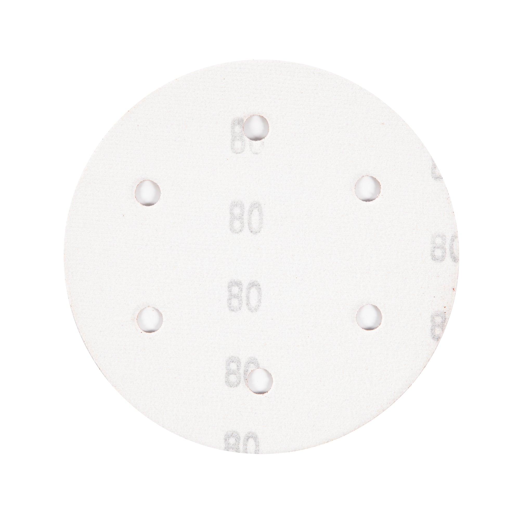 Dischi abrasivi professionali, 10 pezzi, 6 fori, ø 215 mm, grana P80, per levigatrici, fogli abrasivi, carta abrasiva, tamponi abrasivi, set di dischi abrasivi