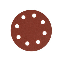 Dischi abrasivi professionali, 10 pezzi, 8 fori, ø 180 mm, grana P150, per levigatrici, fogli abrasivi, carta abrasiva, tamponi abrasivi, set di dischi abrasivi