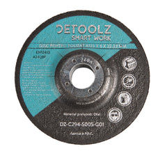 Set 5 dischi abrasivi da taglio metallo 125 x 22,2 mm, dischi da taglio, metallo acciaio inox per smerigliatrice angolare, dischi smerigliatrici, disco flessibili e resistenti, spessore 6 mm Detoolz