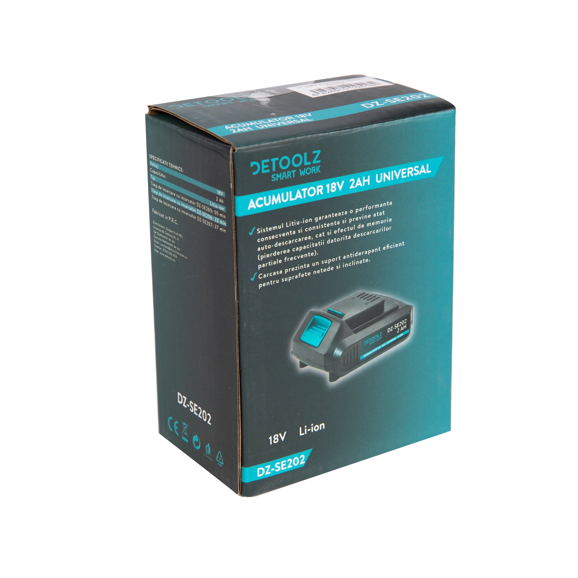 Batteria 18V 2Ah