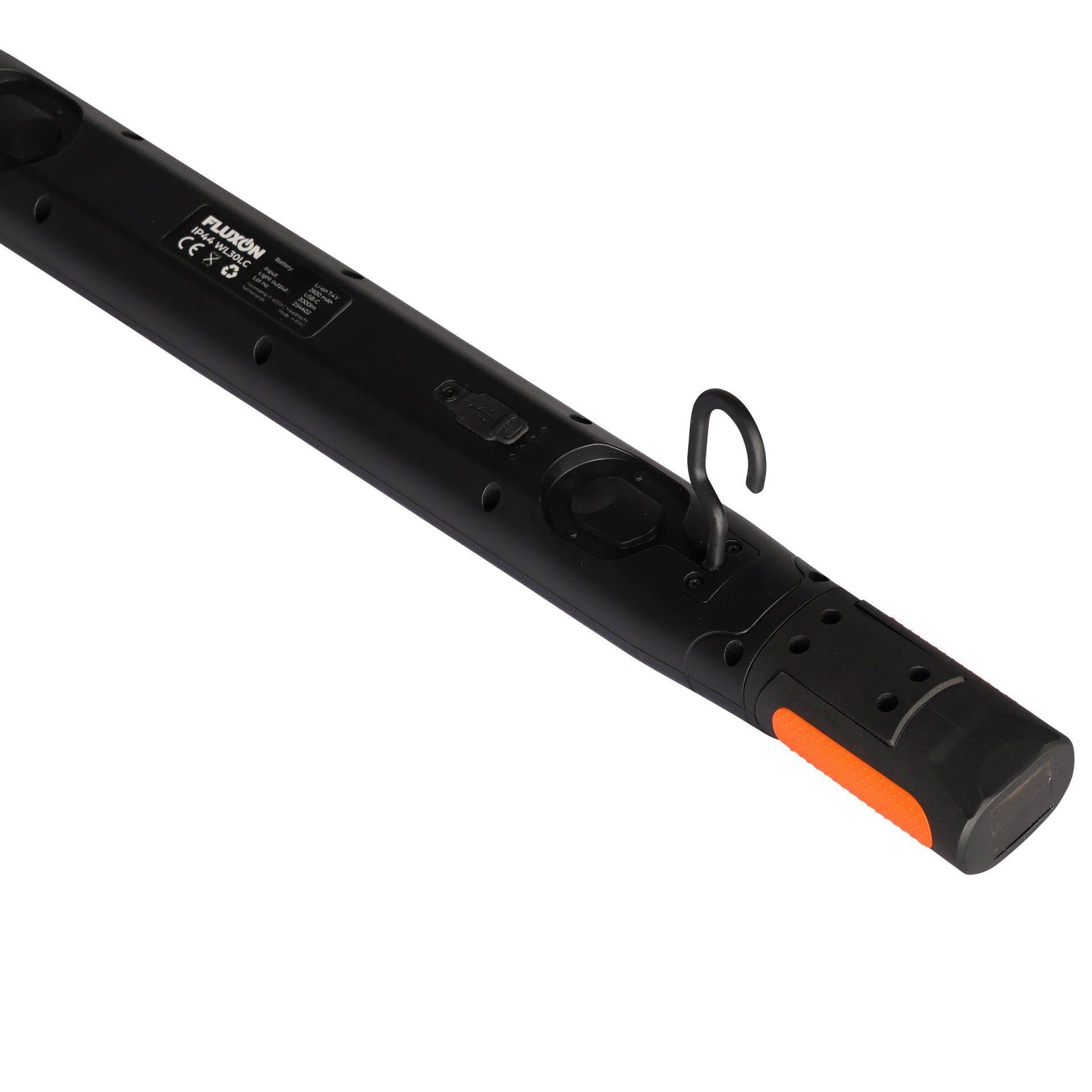 Lampada da lavoro magnetica ricaricabile a LED fluxon ,3000LM,girevole 360° ideale per cofano auto, torcia da lavoro
