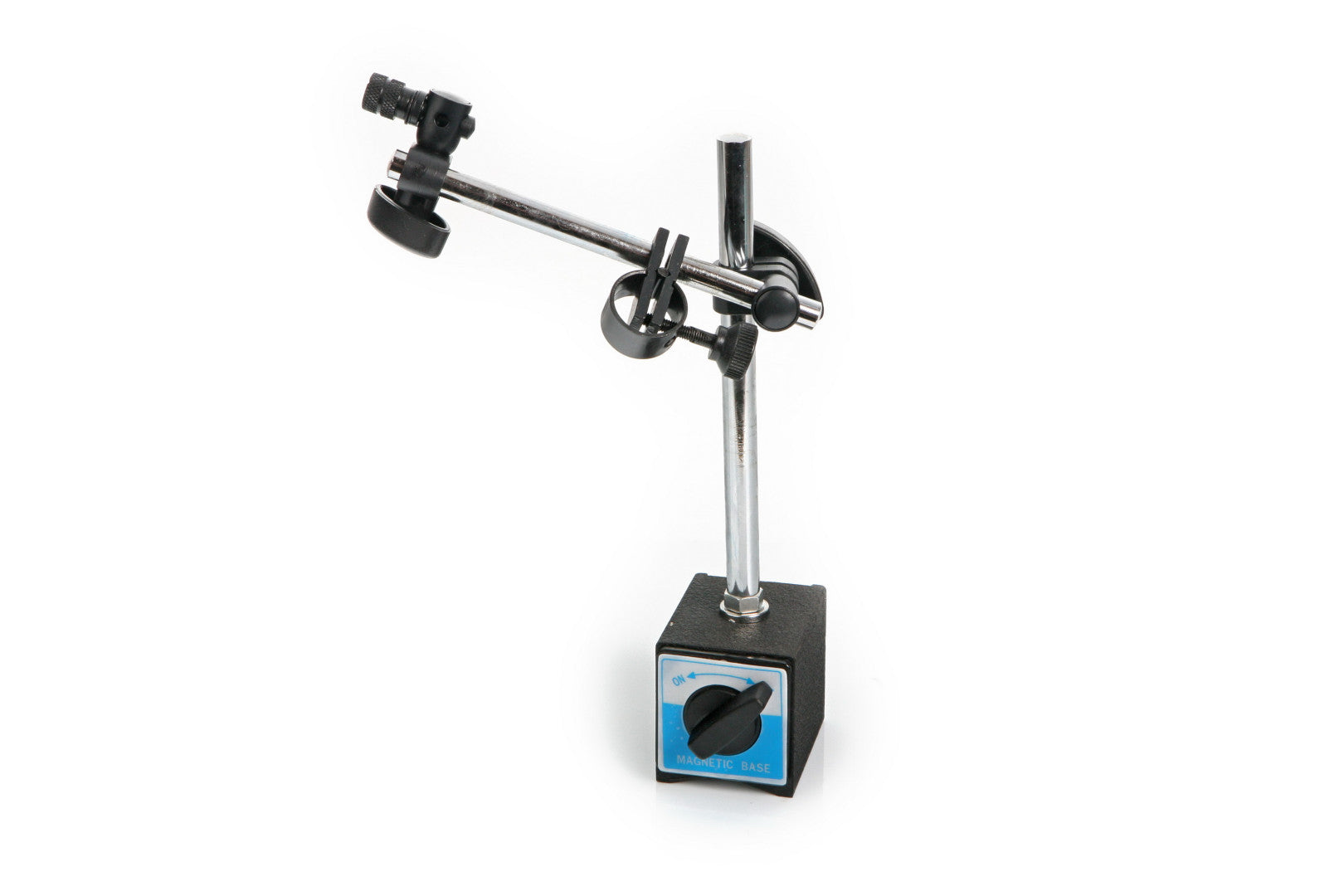 Mini base magnetica per comparatore - tornio, base magnetica snodabile multidirezionale con comparatore centesimale orologio
