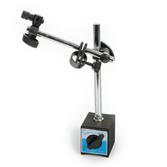 Mini base magnetica per comparatore - tornio, base magnetica snodabile multidirezionale con comparatore centesimale orologio