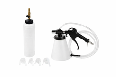 Spurgo freni pneumatico, kit con pistola pneumatica per spurgo e cambio del liquido freni