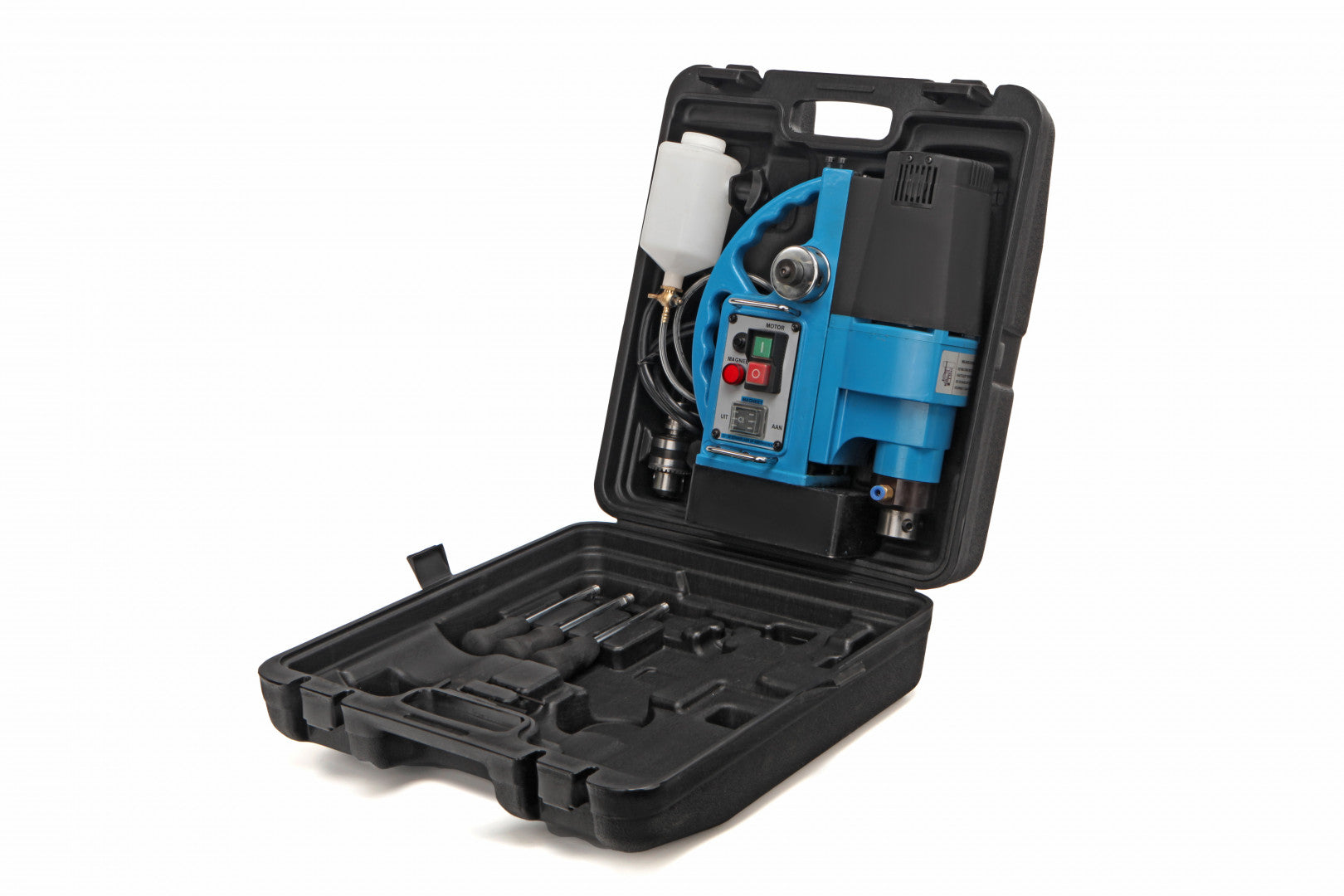 Trapano con base magnetica
