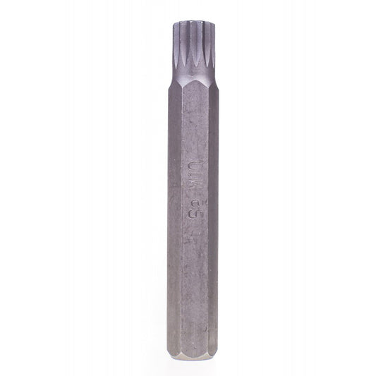 Inserto lungo 10 mm per avvitatori giraviti lunghezza 75 mm, acciaio