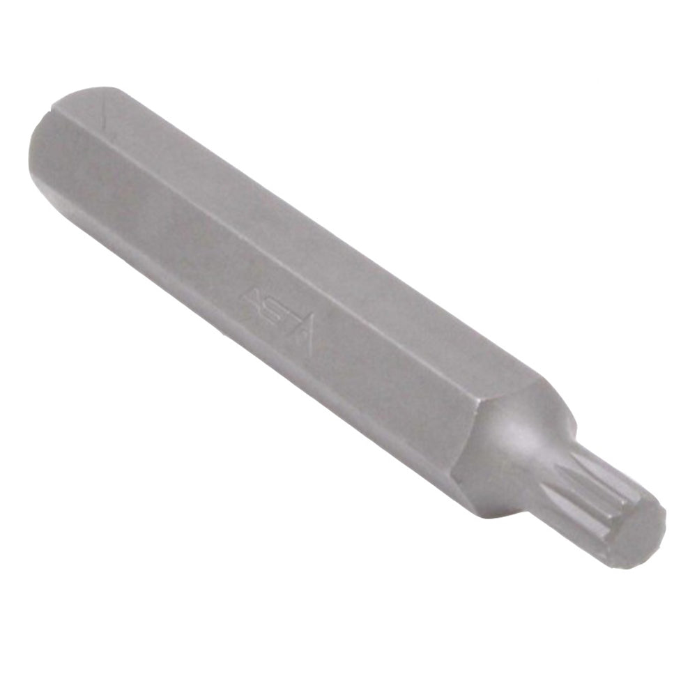 Inserto lungo 8 mm per avvitatori giraviti lunghezza 75 mm, acciaio