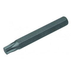 Inserto-bit lungo per viti avvitatori trapani con impronta Torx, misura T40, lunghezza 75 mm acciaio