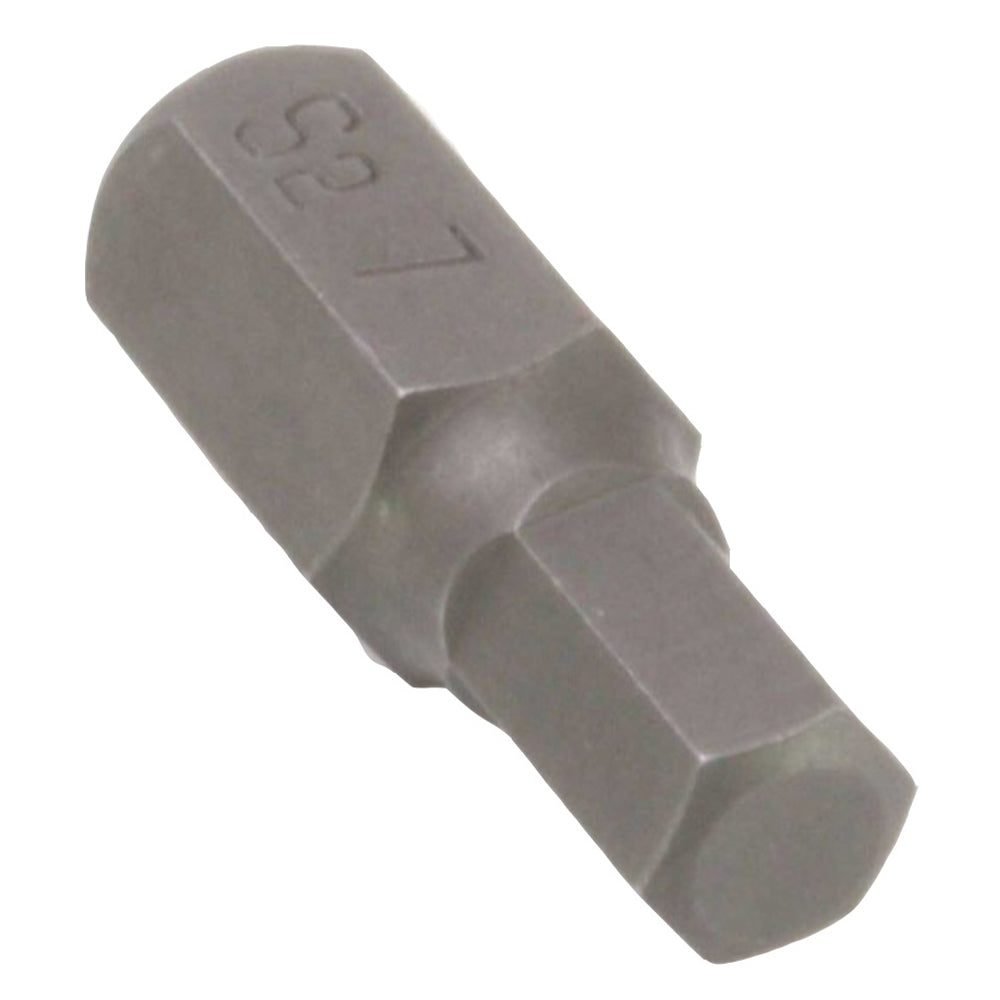 Inserto corto esagonale per cacciavite-giravite 7 mm, lunghezza 30 mm inserto per trapano-avvitatore
