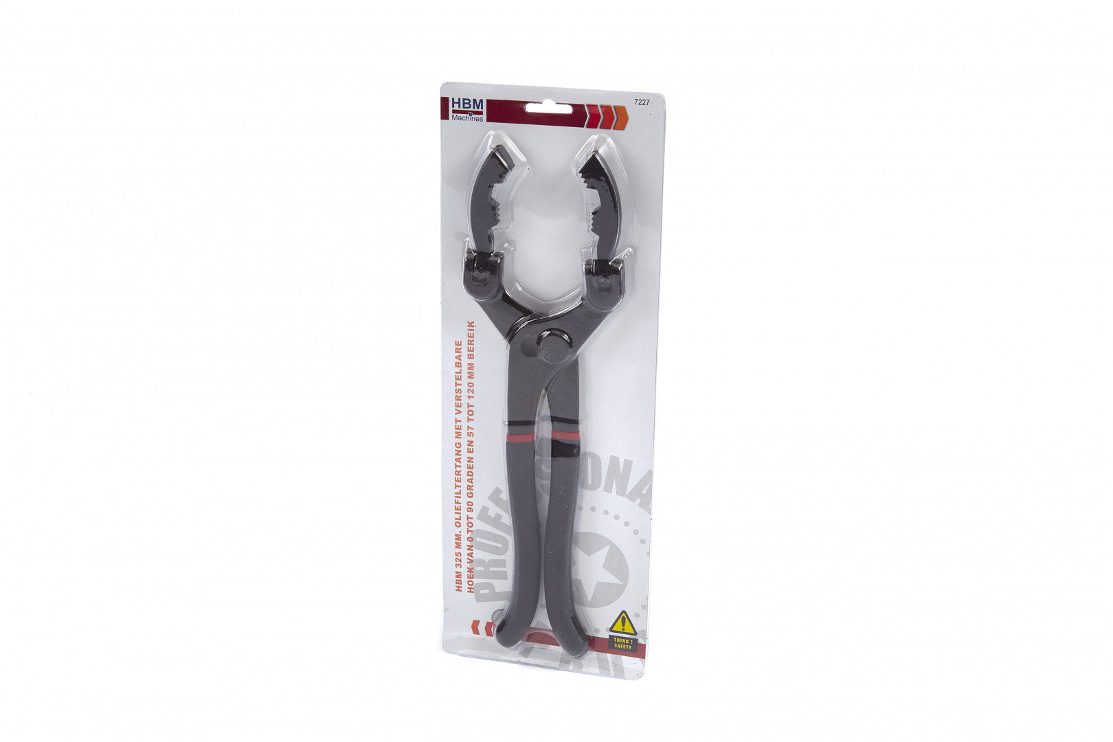Pinza per filtro dell'olio auto autoregolante  57–120 mm