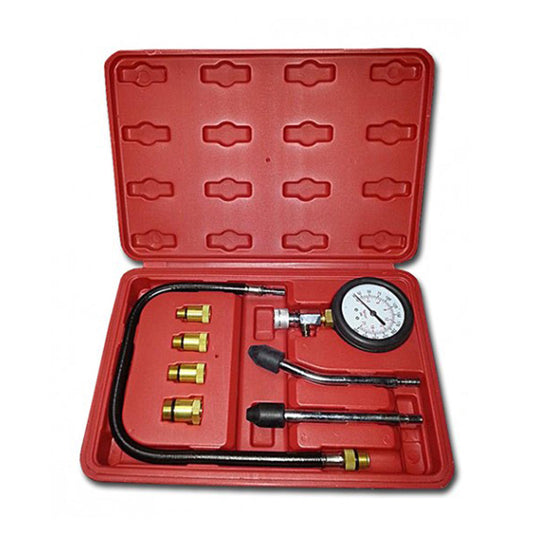 Tester di compressione, kit manometro pressione per motori benzina 0-20 bar con adattatori m12 m14 m18 per auto e moto